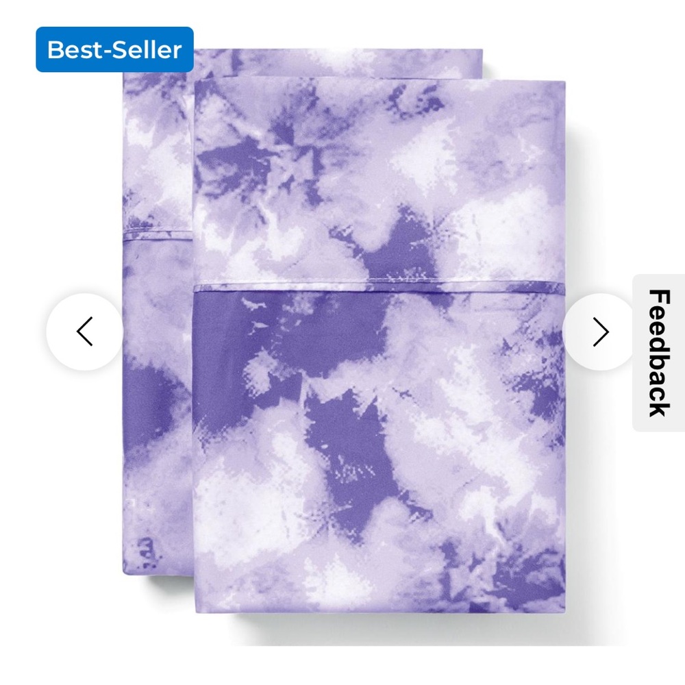 Stoneberry Home Watercolor Sheet Set in Lilac (full)